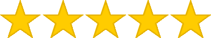 Five star rating icon