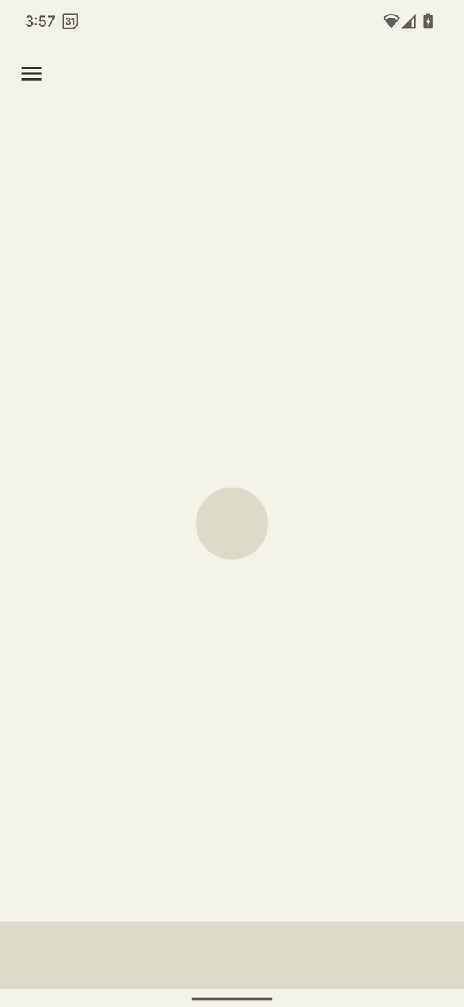 Animation of a dropped ball bouncing off the bottom of the screen.
