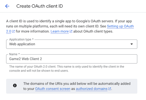 Google Cloud UI for changing Android client package name
