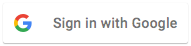 A blue button with a white 'G' logo and the text 'Sign in with Google'