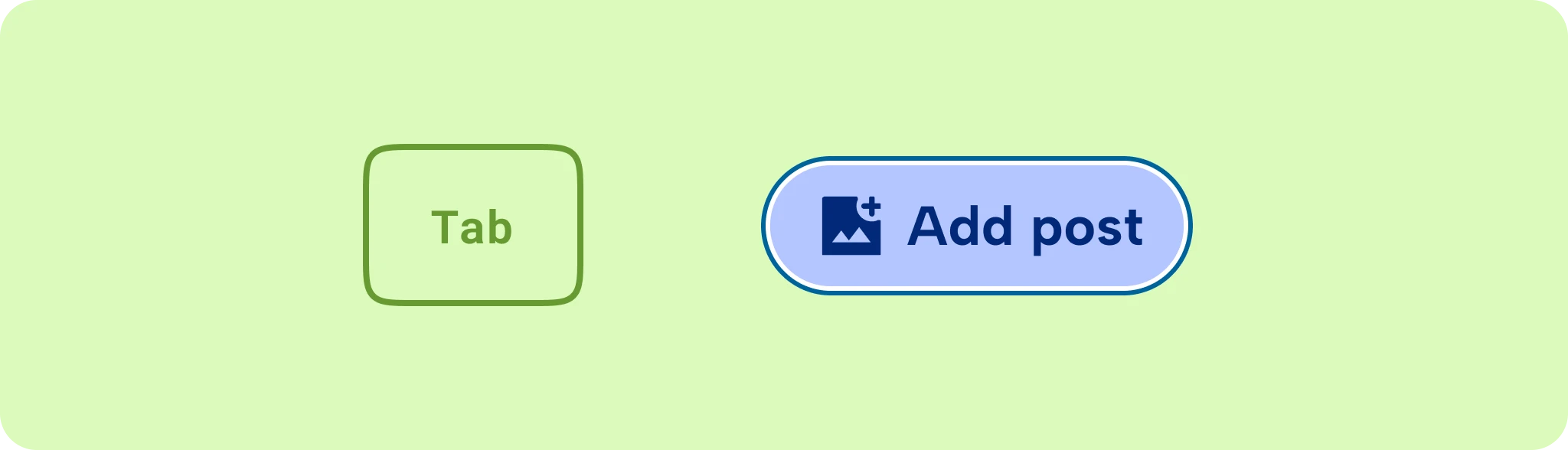 Design elements should be anchored to the bottom of the
frame.