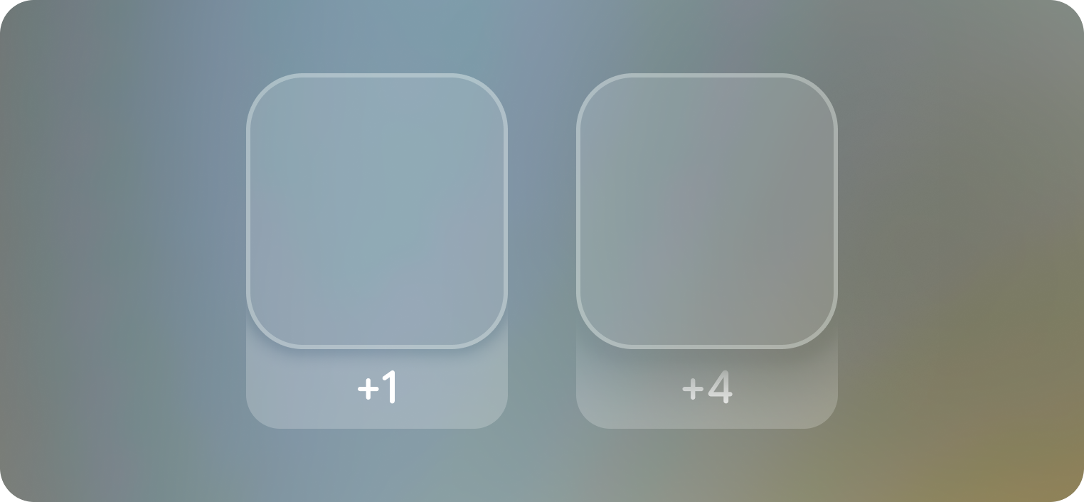Design elements should be anchored to the bottom of the
frame.