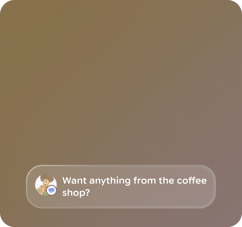Notificaiton expanding once in focus