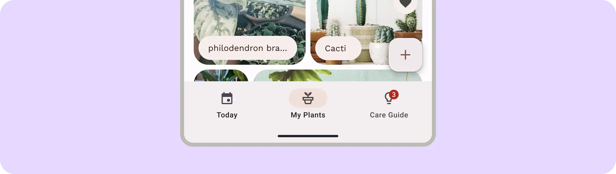 Primary navigation UI