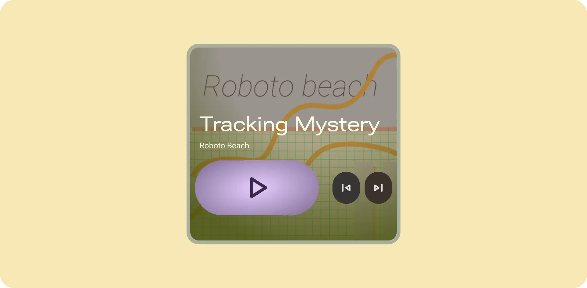 Cover screen layout