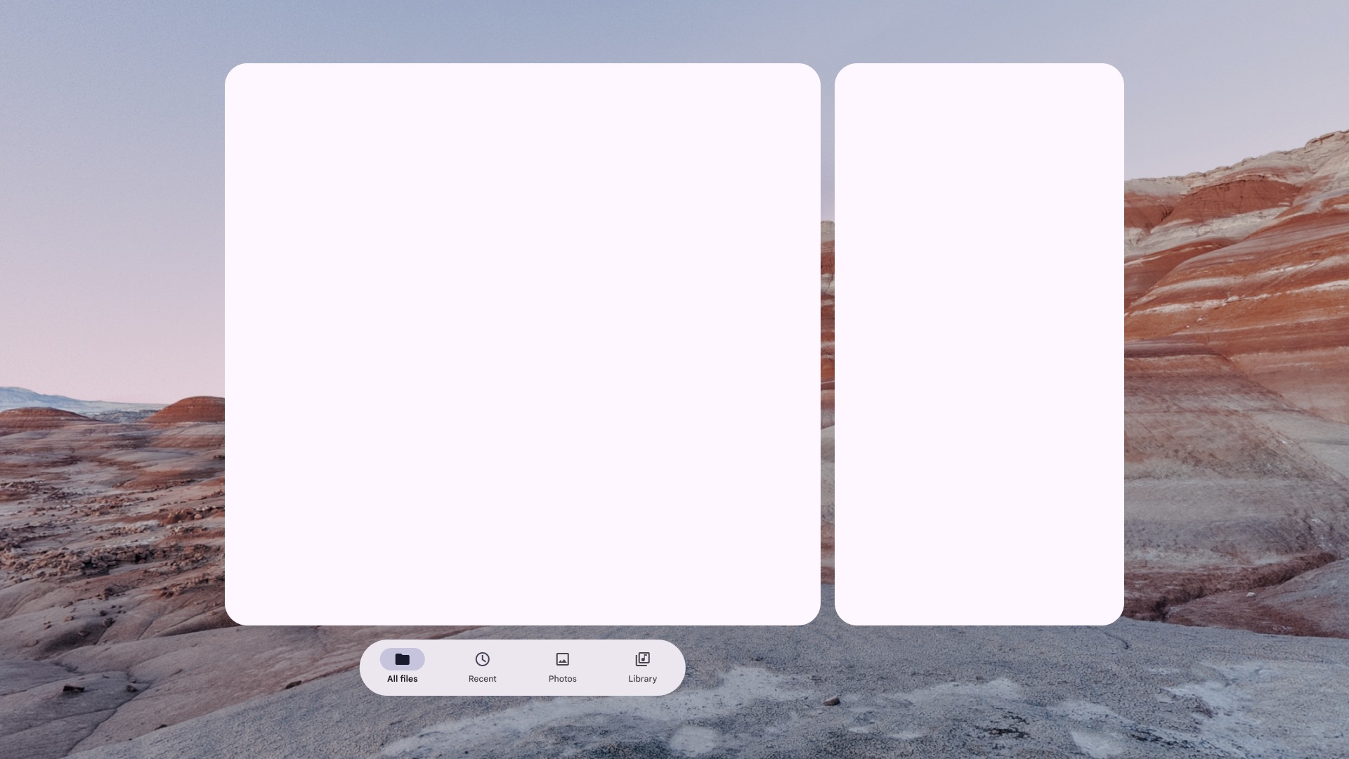 Spatialized (XR-adapted) navigation
bar