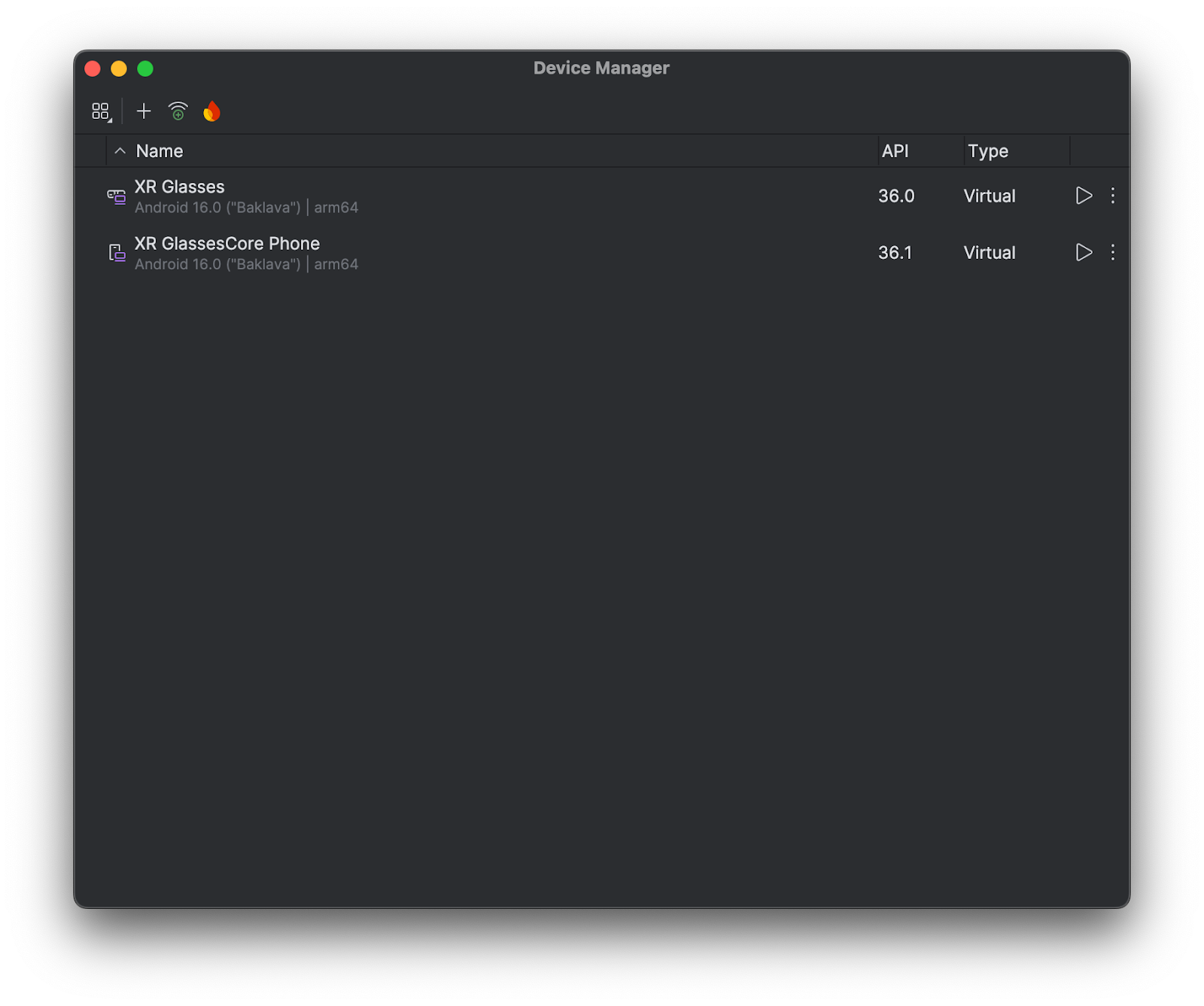 Delete VDM devices