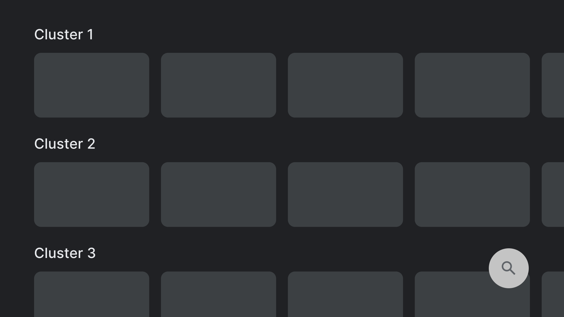 A layout with controls in hard-to-reach locations